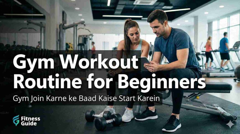 Gym Workout Routine for Beginners Gym Join Karne ke Baad Kaise Start Karein